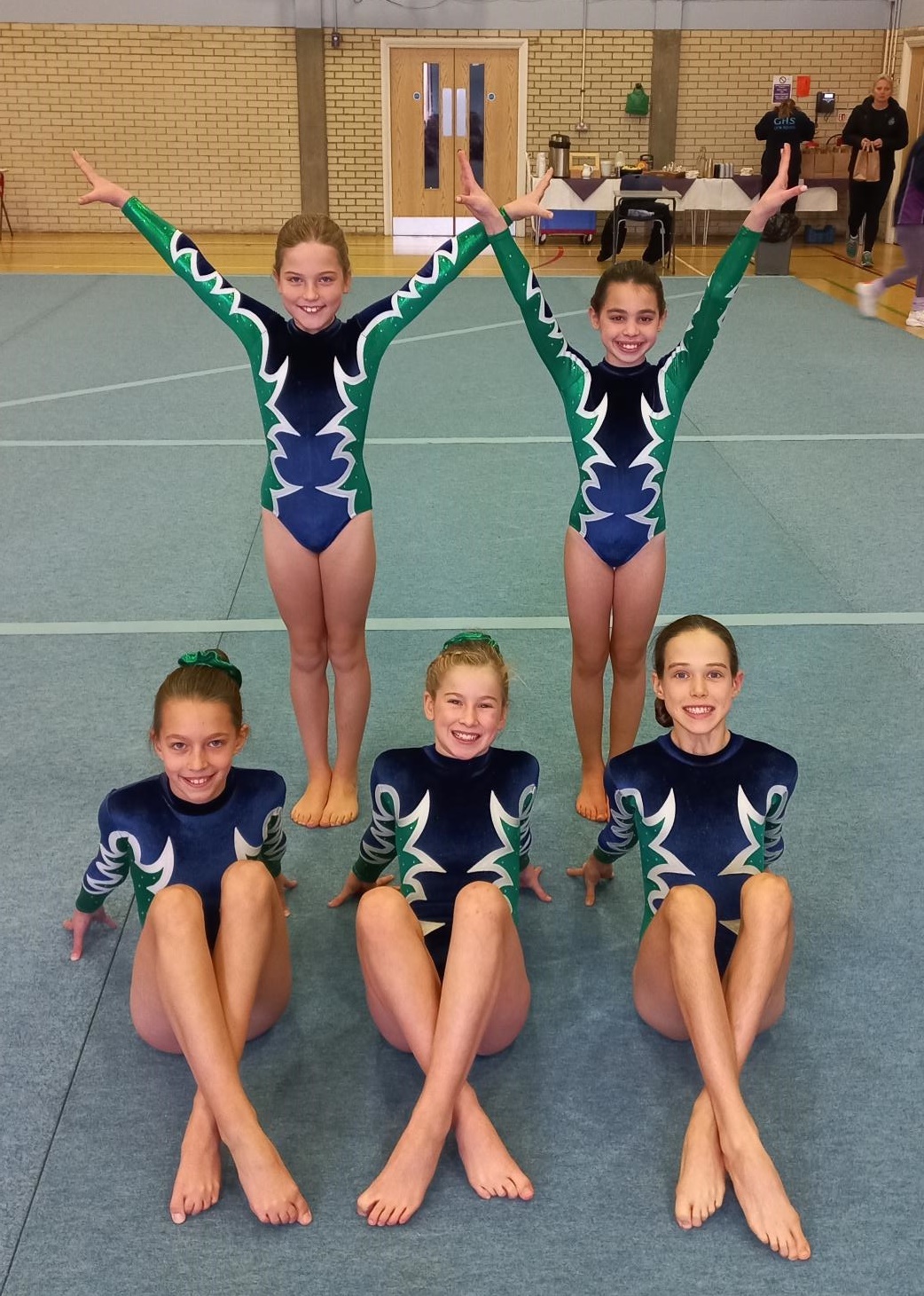 U11 Gymnastics Team rank 4th in Surrey Schools
